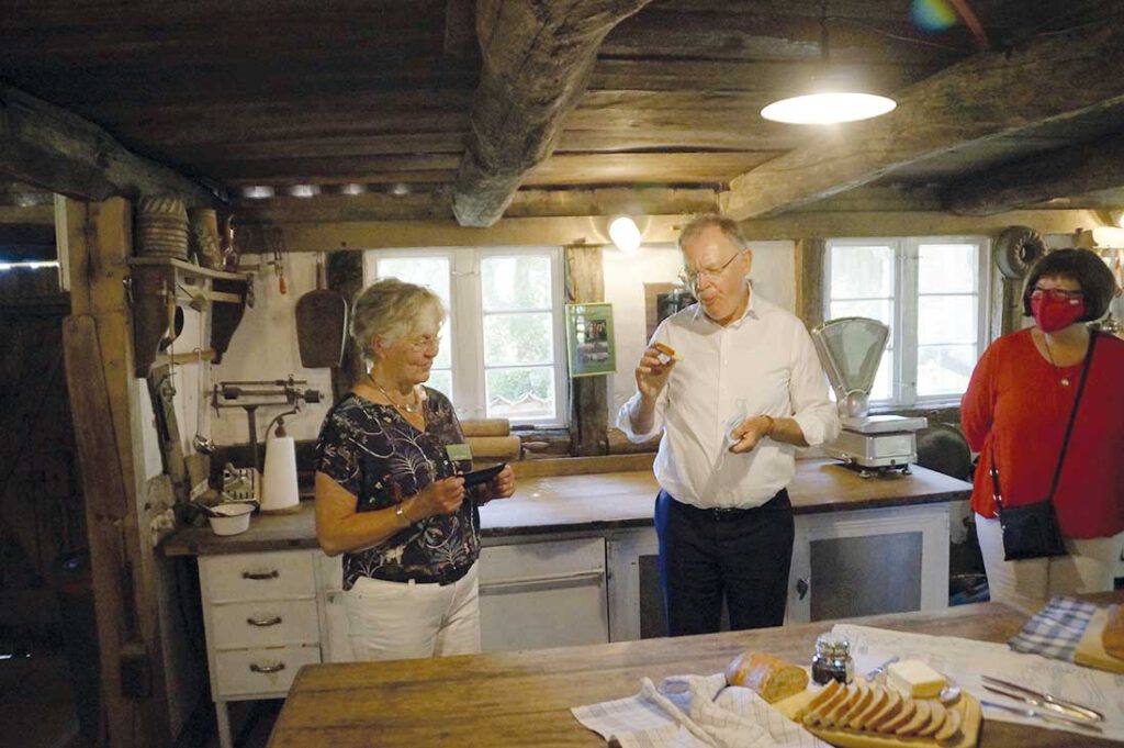 Stepfhan Weil beim Bäuerlichen Hauswesen