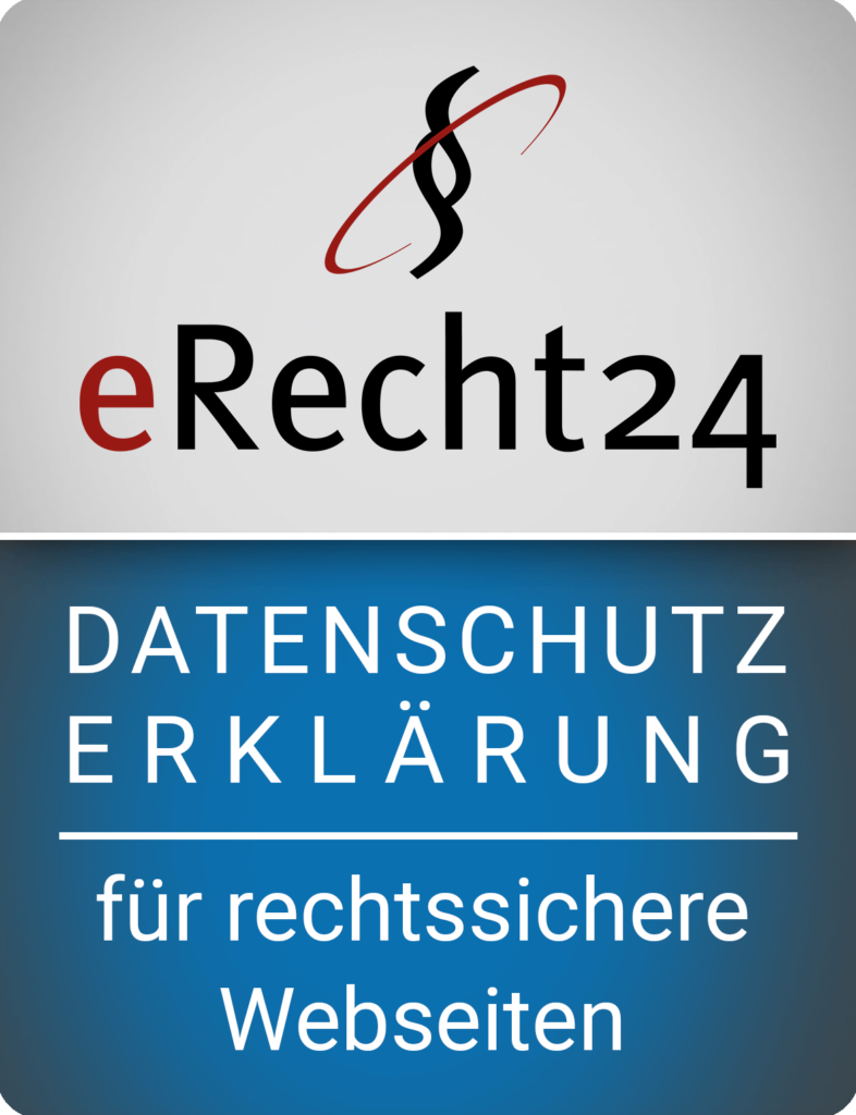 Datenschutzerklärung von eRecht24