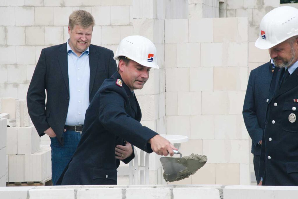Grundsteinlegung Torben Schulze