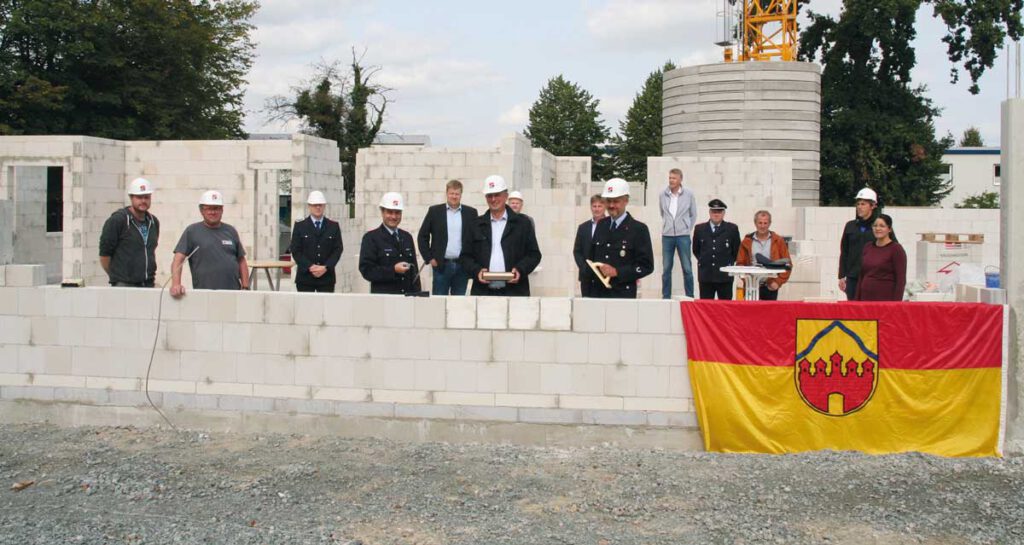 Grundsteinlegung Feuerwehr Horneburg