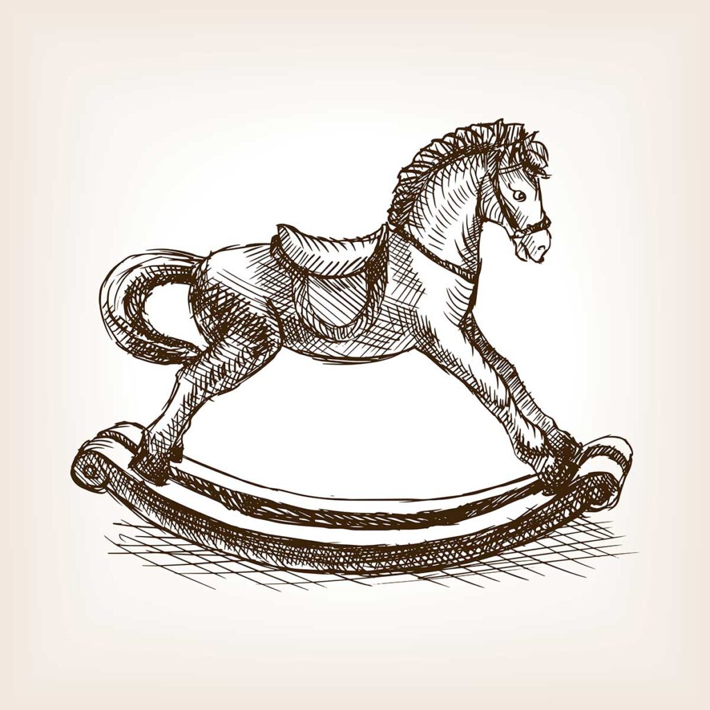 Schaukelpferd