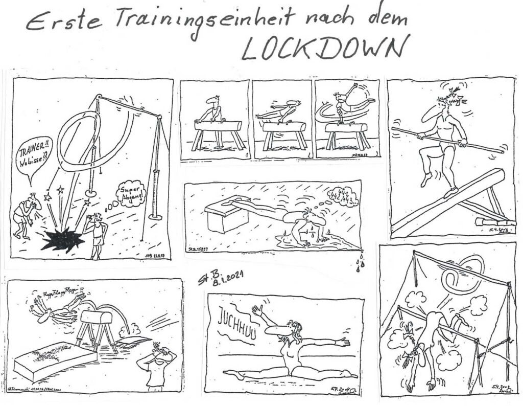 erstes Training nach dem Lockdown