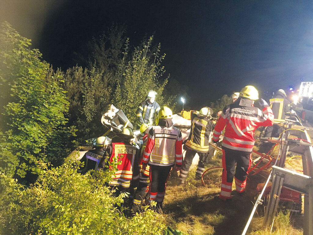 Feuerwehr im Einsatzt