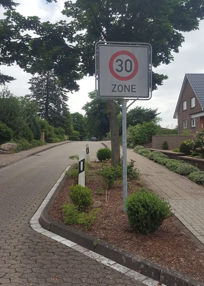 Verkehrssituation Dollern