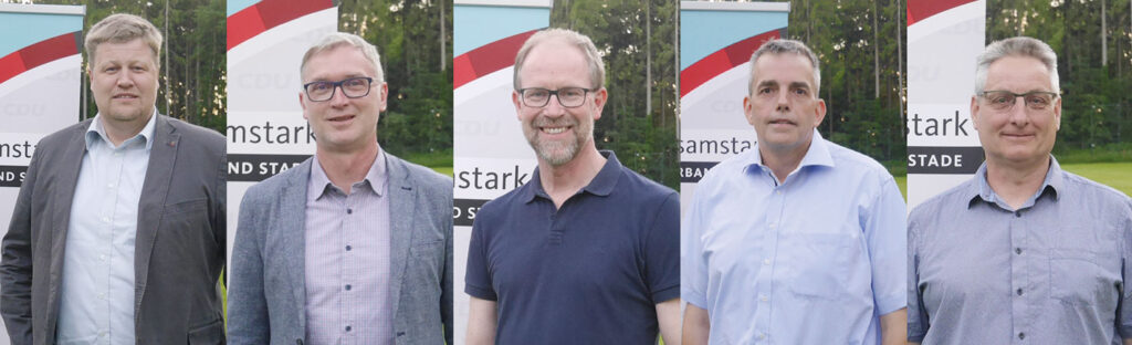 Bürgermeisterkandidaten CDU Samtgemeinde Horneburg