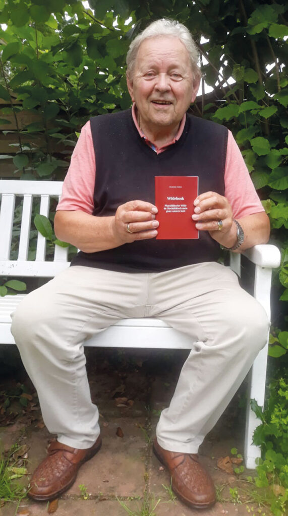 Joachim Löhns Wörterbuch ist ein Heftchen mit 56 Seiten.