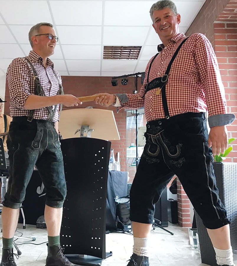 Staffelübergabe