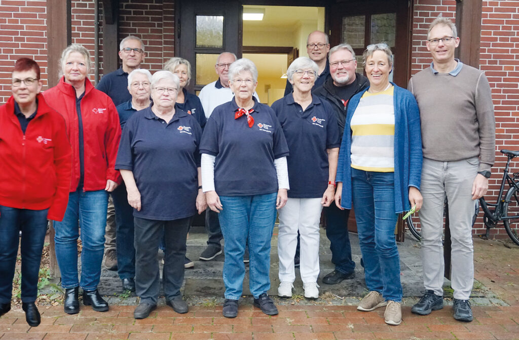 Mitarbeiterteam in der Impfstation Horneburg. Foto: DRK-Ortsverein Horneburg.