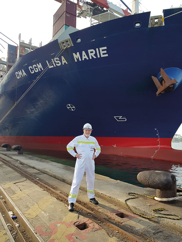 Henning Köhlert: Mit dem Frachtschiff um die Welt