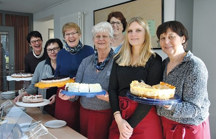 Kaffee und Kuchen darf bei „Musik für Sie“ nicht fehlen.