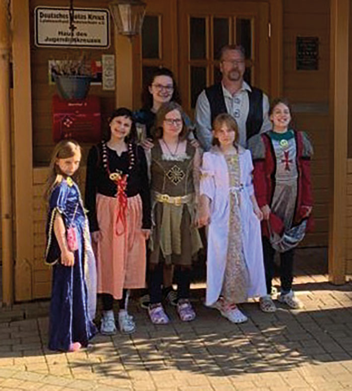„Das kleine Chaos“ beim Landeskindertreffen.