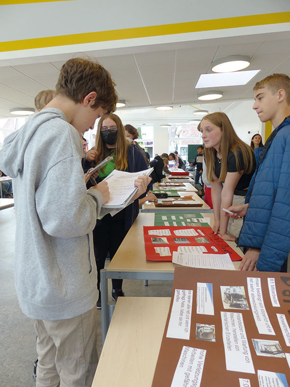 Berufsmesse an der Oberschule