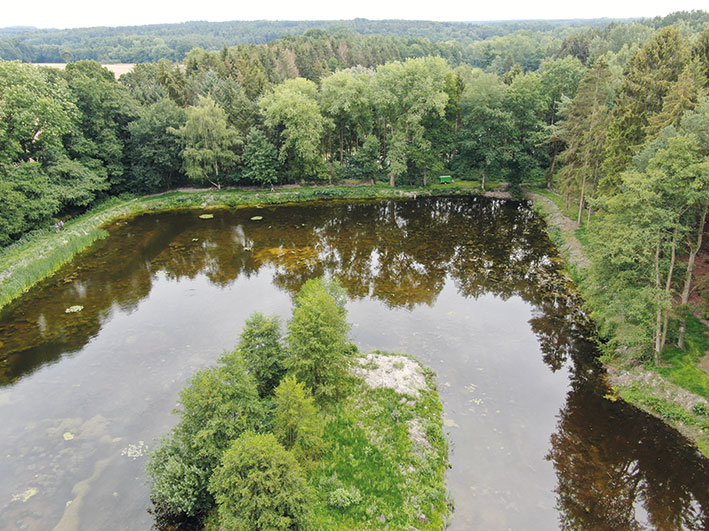 Das Gewässer in Issendorf.