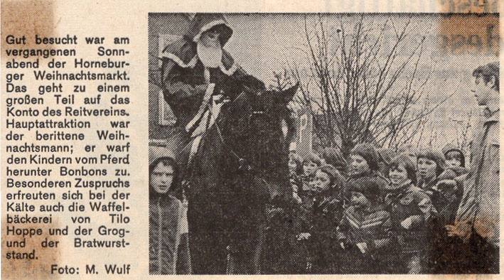 Weihnachtsmarkt 1976
